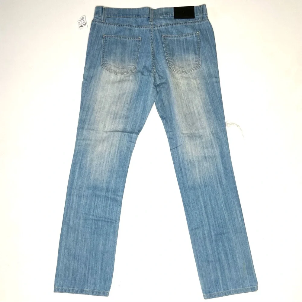 RUSTIC DIME St. Vernon Shred Taper Denim Jeans
